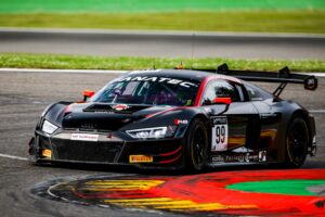 Aka und Schöll bei den Testtagen in Spa